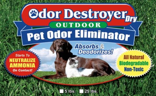 Odor Destroyer Dry - Product Label (front)