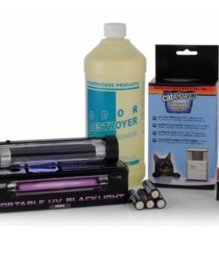 Odor Destroyer, Blacklight, CatScram - Value pack